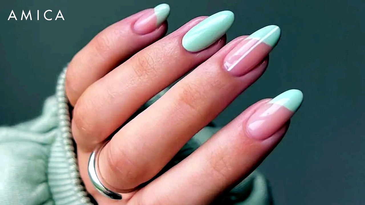 Verde menta, la nuova nuance poetica della manicure