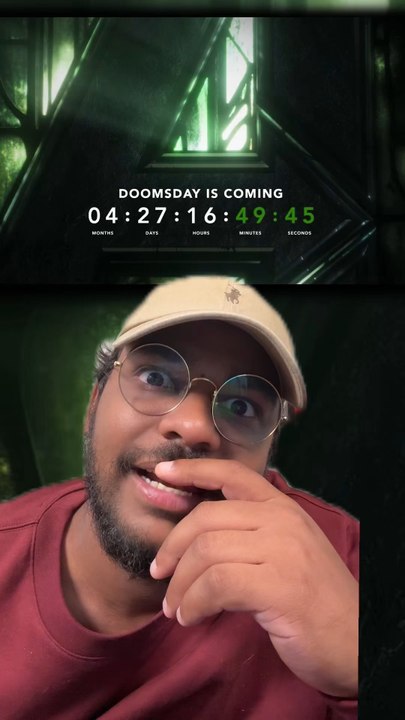 le compte à rebours de doomsday.