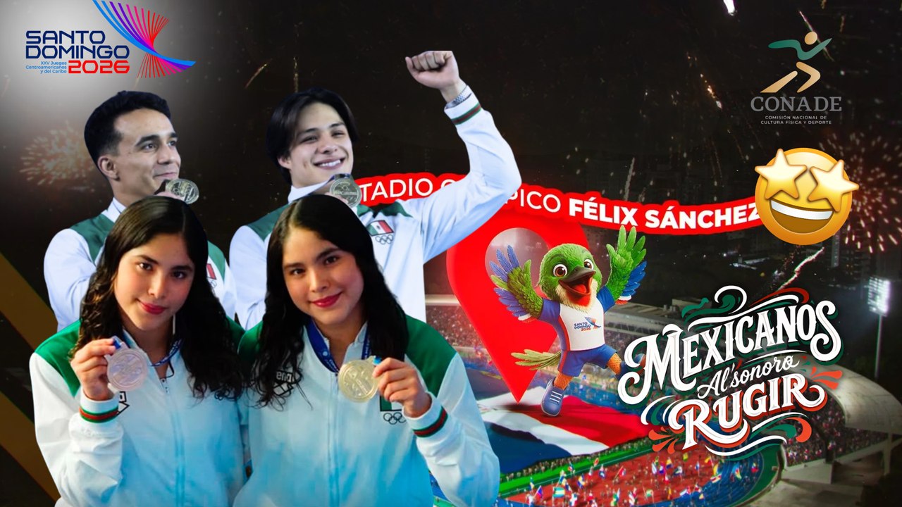 Juegos Centroamericanos y del Caribe: Ellos son los atletas mexicanos que participarán en Santo Domingo