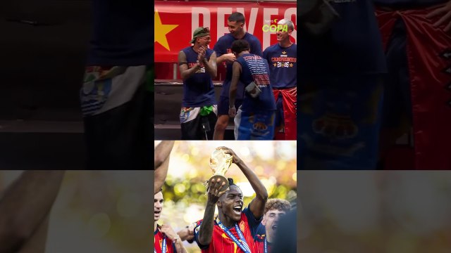 Fã de Neymar, Nico Williams sobe ao palco de festa em Madri ao som de funk brasileiro