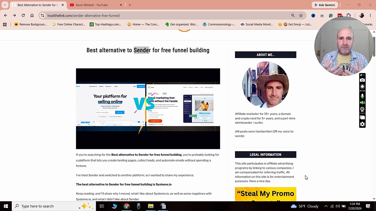 Why I Left Sender: The #1 Free Funnel Builder for Beginners