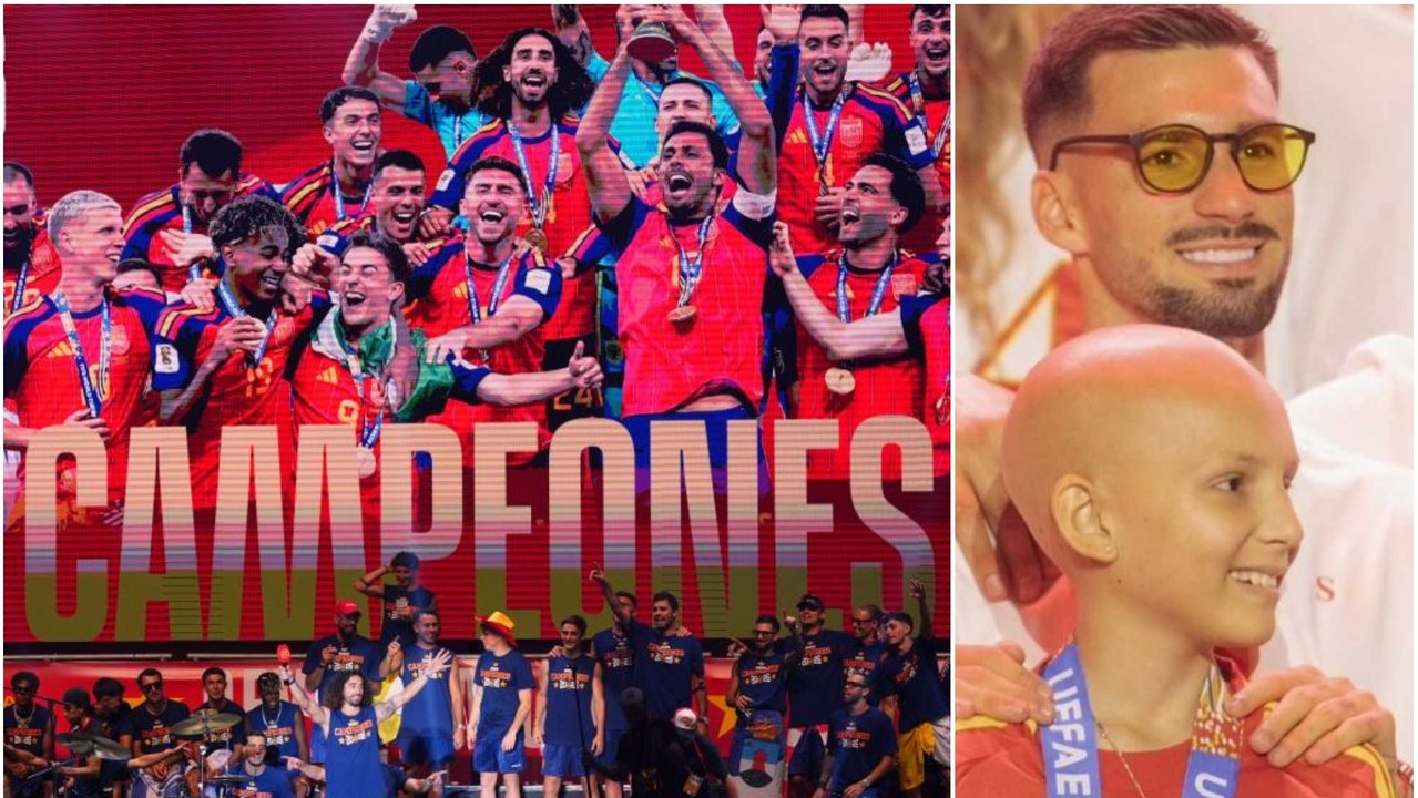 El momento más emotivo en la fiesta del Mundial
