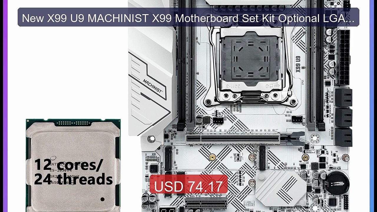 New X99 U9 MACHINIST X99 Motherboard Set Kit Optional LGA2011... -- Amazing Value 2026 | Must Have!