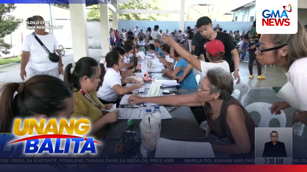 P2,000 cash assistance mula sa gobyerno, sinimulan na ring ipamahagi sa Western Visayas | Unang Balita