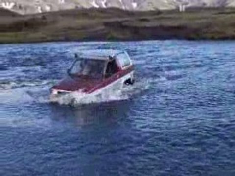 przejazd przez rzeke