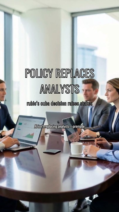Marco Rubio Is Sidelining Analysts With Premade Policy