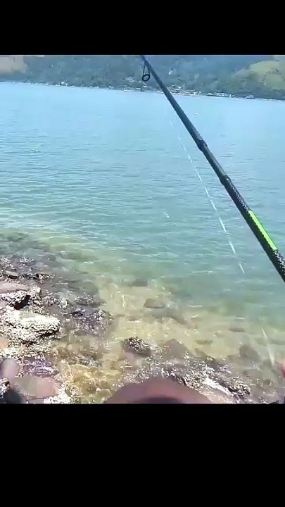 MAIS UM PRA CONTA! A emoção de pescar no barranco 🎣🔥