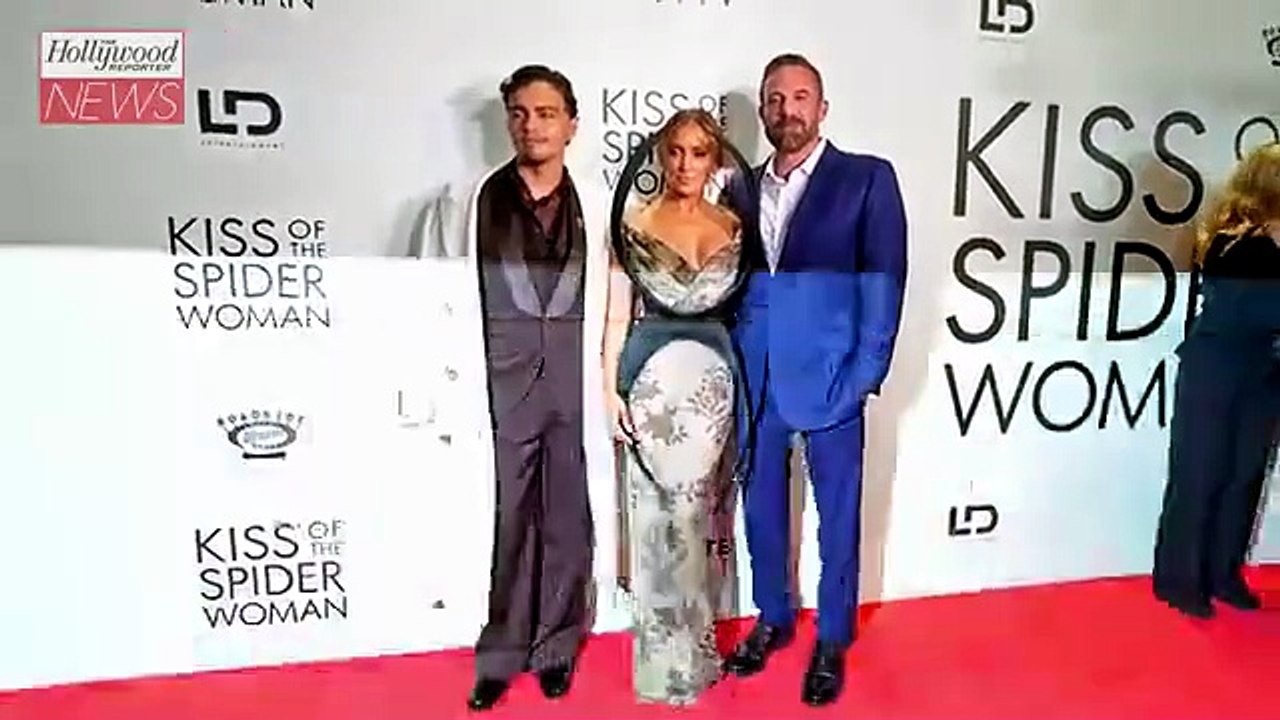 Ben Affleck and Jennifer Lopez Reunite at the 'Kiss of the Spider Woman' Premiere | THR News Video [Full Movie]