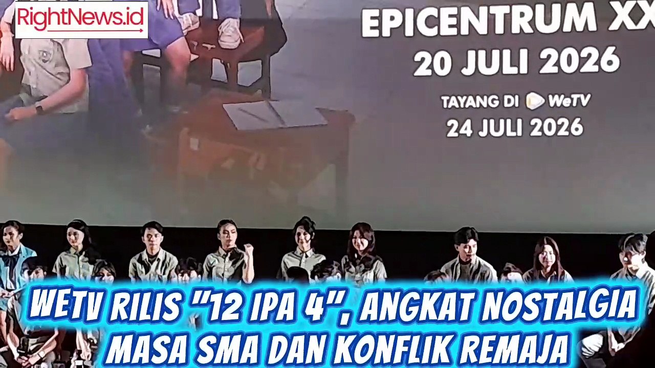 🎬 Nostalgia masa SMA siap hadir di WeTV!