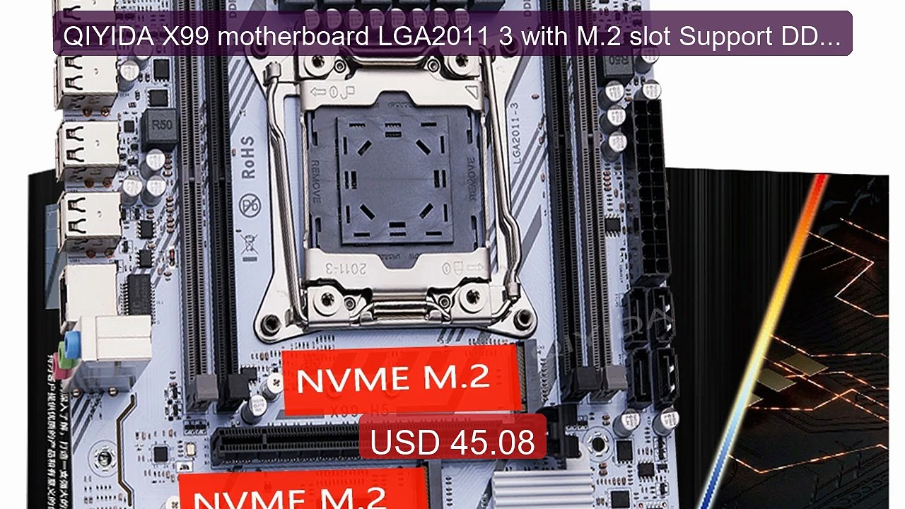 QIYIDA X99 motherboard LGA2011 3 with M.2 slot Support DDR4 Me... -- Hot Deal 2026 | Limited Offer!