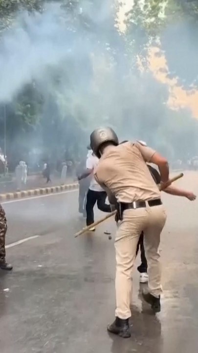 Tear Gas Deployed as India Education Riots Continue