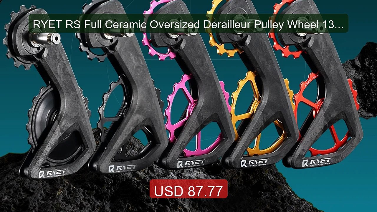 RYET RS Full Ceramic Oversized Derailleur Pulley Wheel 13T-19T Pul... -- Best Deal 2026 | Shop Now!