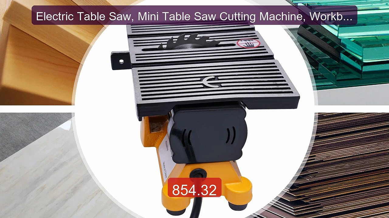 Electric Table Saw, Mini Table Saw Cutting Machine, Workben... -- Top Pick 2026 | Unbeatable Price!