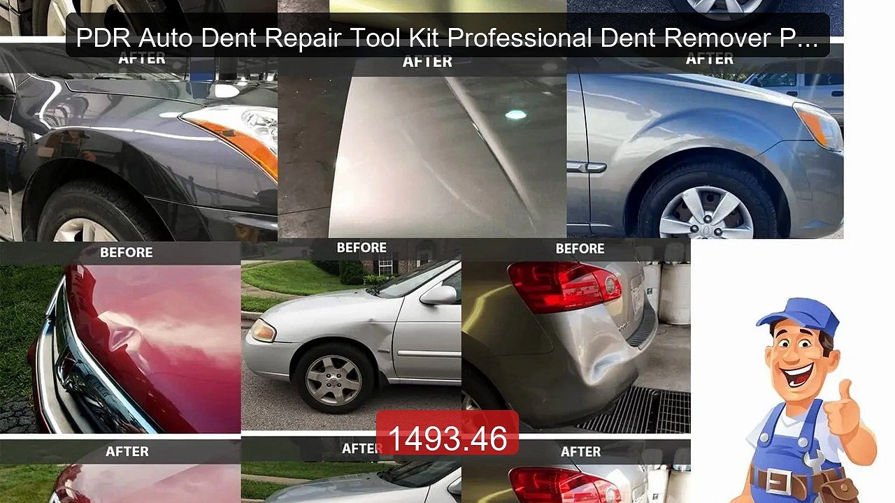 PDR Auto Dent Repair Tool Kit Professional Dent Remover Paintless D... -- Top Rated 2026 | Buy Now!