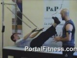 Pilates: Trabajo de Power House en Cadillac