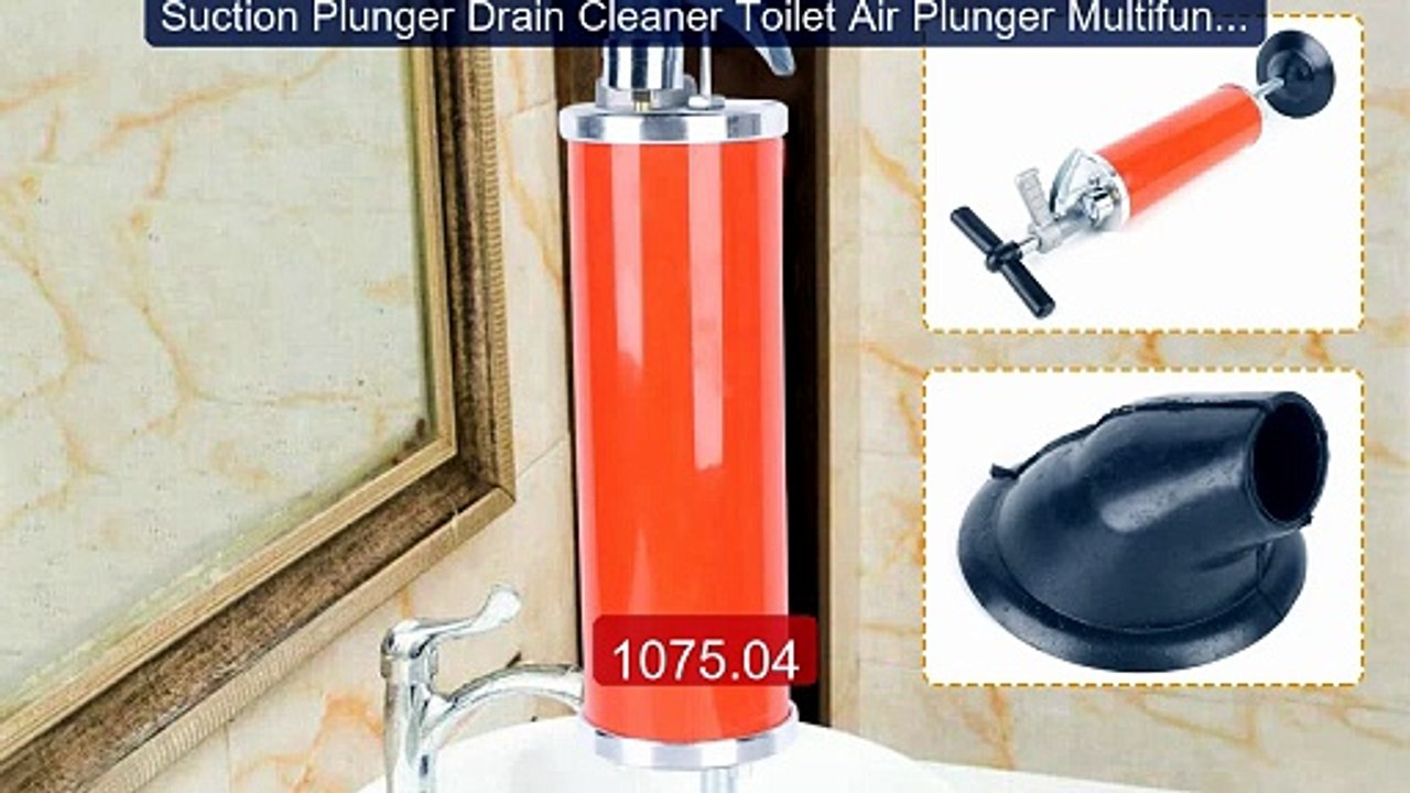 Suction Plunger Drain Cleaner Toilet Air Plunger Multifunction... -- Hot Deal 2026 | Limited Offer!