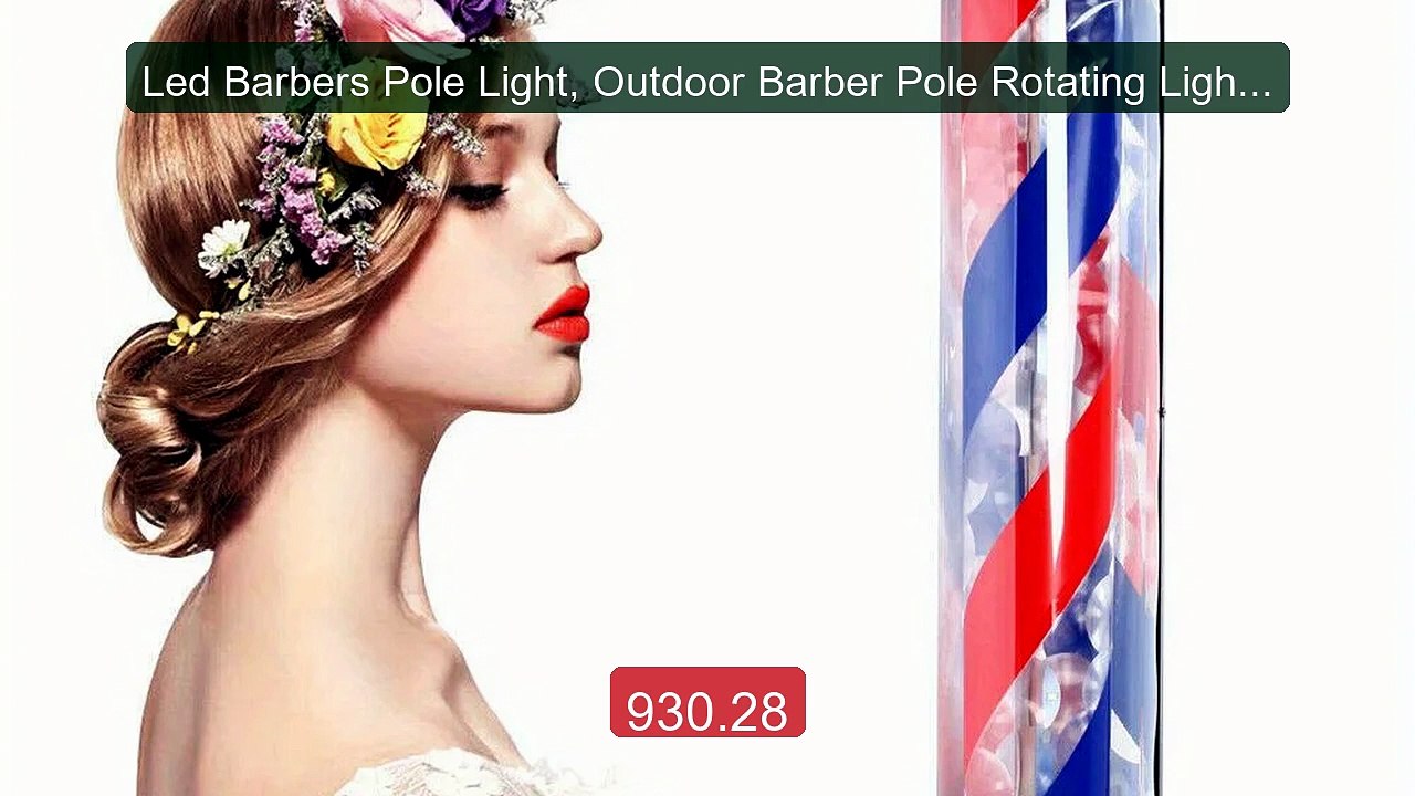 Led Barbers Pole Light, Outdoor Barber Pole Rotating Light Barbers... -- Best Deal 2026 | Shop Now!