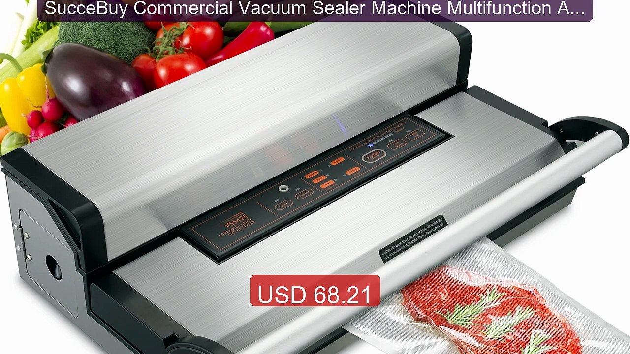 SucceBuy Commercial Vacuum Sealer Machine Multifunction Automatic F... -- Top Rated 2026 | Buy Now!