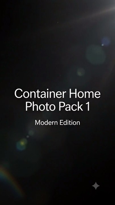 Container Home Photo Packs