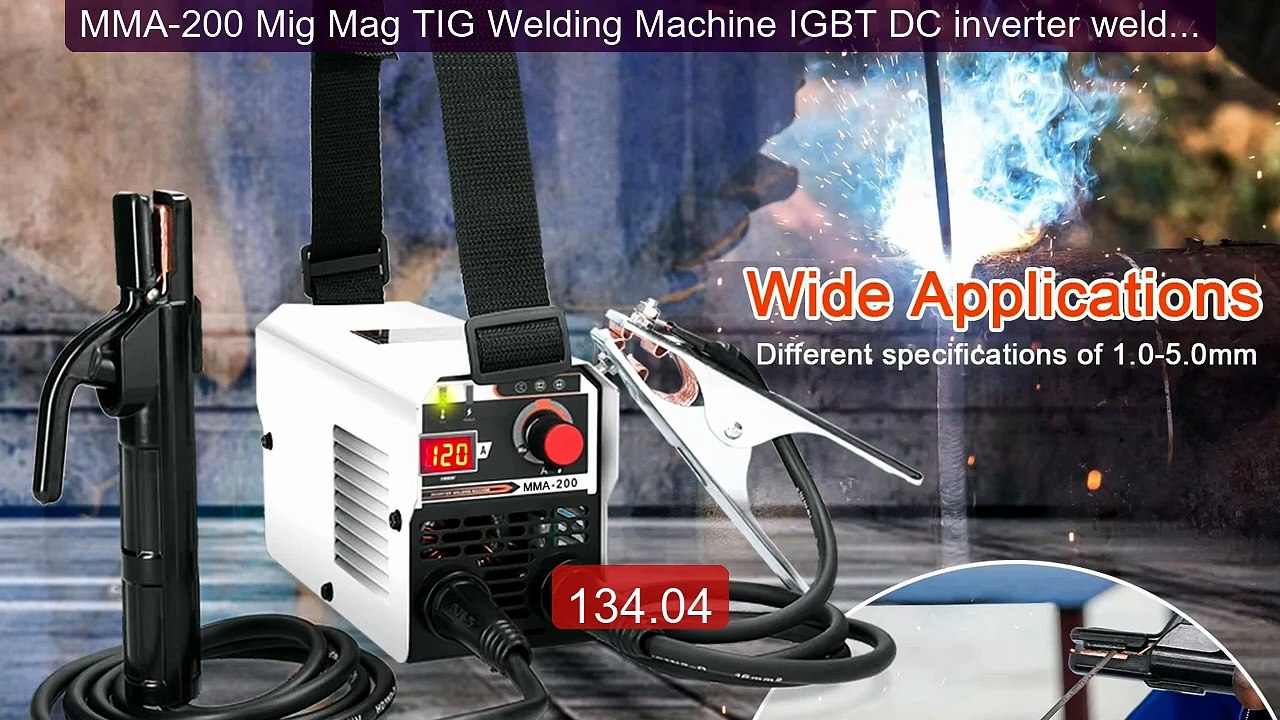 MMA-200 Mig Mag TIG Welding Machine IGBT DC inverter welder Automa... -- Best Deal 2026 | Shop Now!
