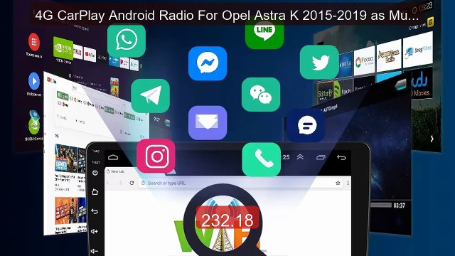 4G CarPlay Android Radio For Opel Astra K 2015-2019 as Multimedia ... Best Deal 2026 | Shop Now!