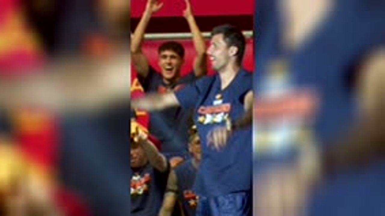 'Long live Spain!' - Rodri in wild World Cup celebrations