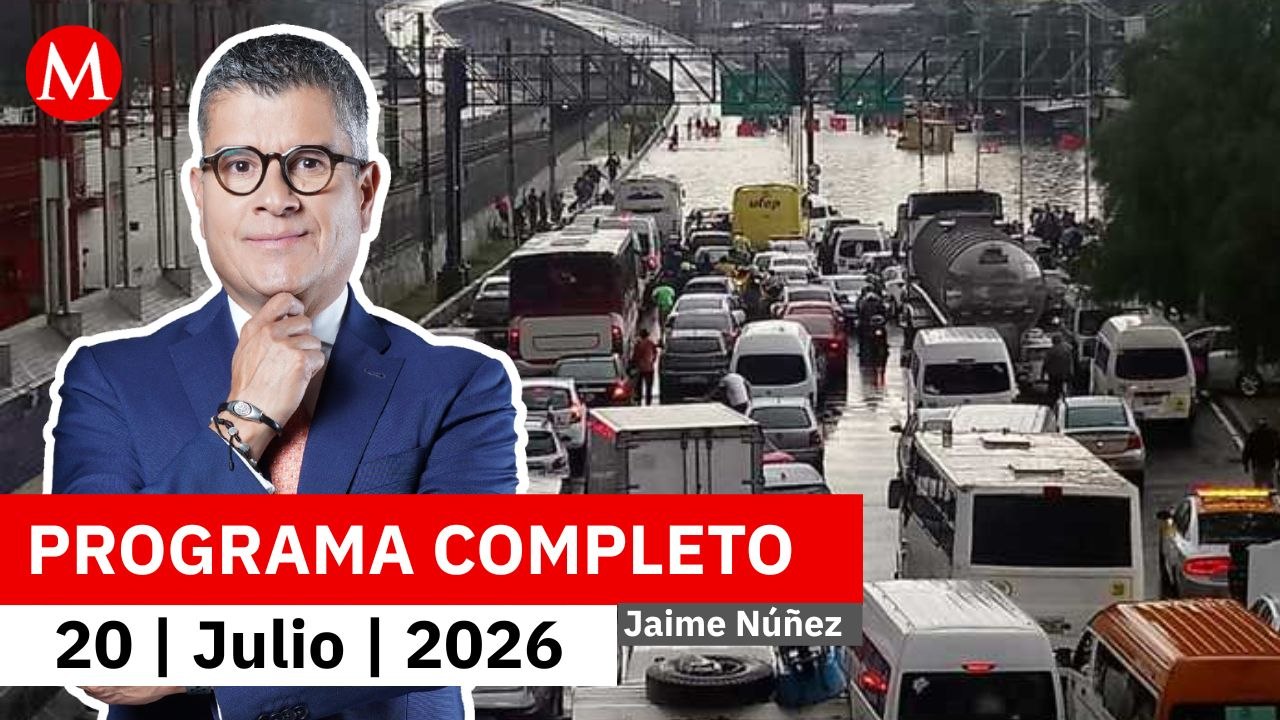 Se inunda la Calzada Zaragoza; provoca caos y cierre vial | Jaime Núñez, 20 de julio de 2026