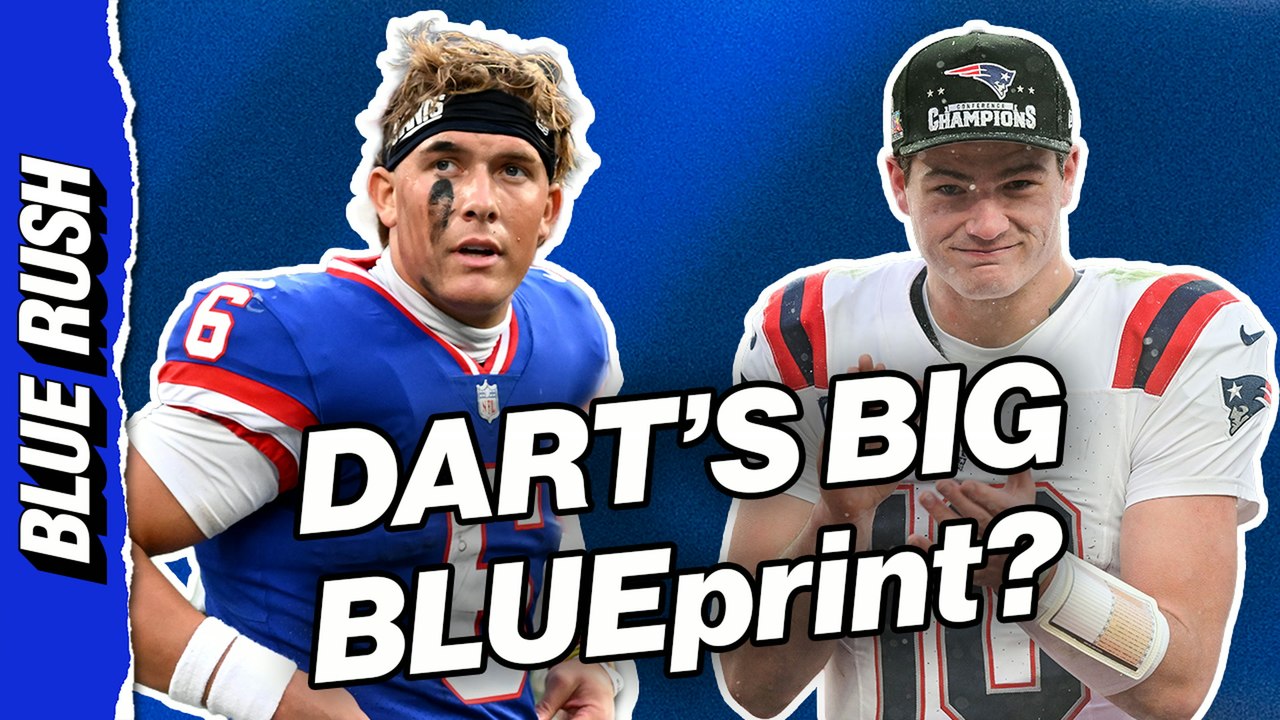 Will Jaxson Dart take a giant Year 2 leap like Drake Maye did? | Blue Rush