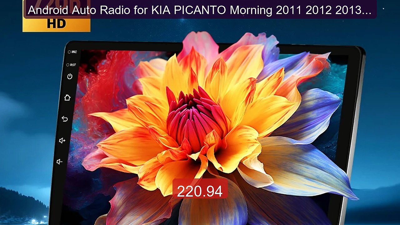 Android Auto Radio for KIA PICANTO Morning 2011...