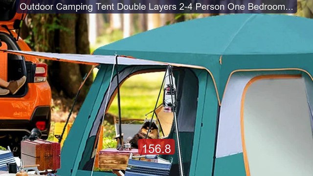 Outdoor Camping Tent Double Layers 2-4 Person One Bedroom &... Top Pick 2026 | Unbeatable Price!
