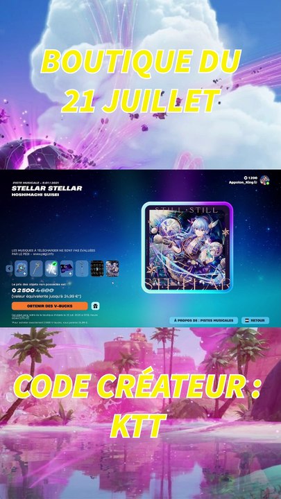 Boutique du 21 Juillet 2026 ! Retour de Hoshimachi Suisei !