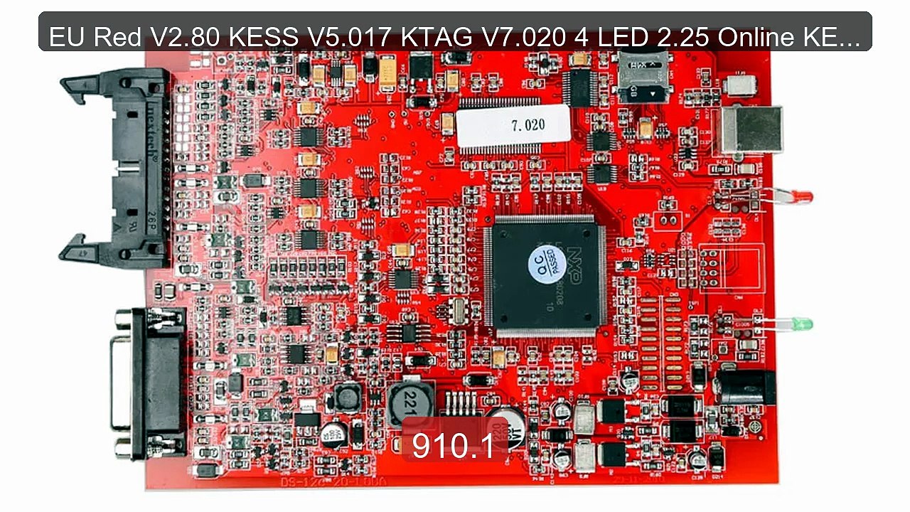 EU Red V2.80 KESS V5.017 KTAG V7.020 4 LED 2.25 Online KESS 5.... -- Hot Deal 2026 | Limited Offer!