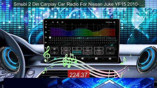 Srnubi 2 Din Carplay Car Radio For Nissan Juke YF15 2010-2014 ... Hot Deal 2026 | Limited Offer!