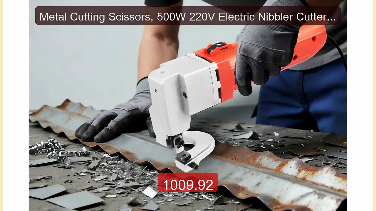 Metal Cutting Scissors, 500W 220V Electric Nibbler Cutter, Copper M... -- Top Rated 2026 | Buy Now!