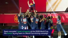 Spain squad launch De la Fuente into the air!