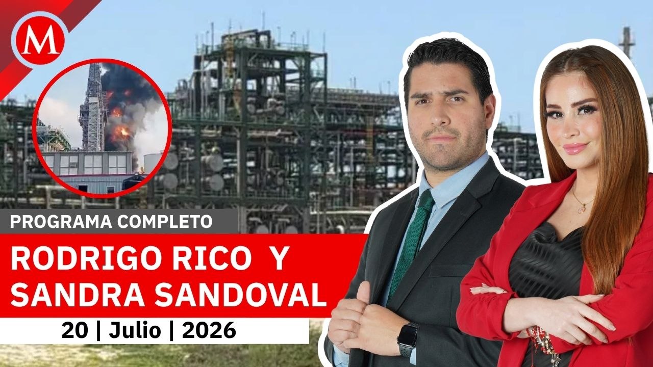 Intenso incendio en Dos Bocas moviliza personal de Pemex | Milenio Noticias, 20 de julio de 2026