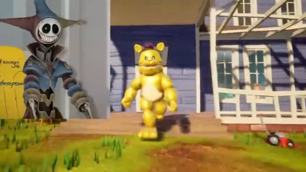 😱POPPY PLAYTIME'S Prototype Plays Fredbear Mod!🐻  | Hello Neighbor Funny Chaos 🎮