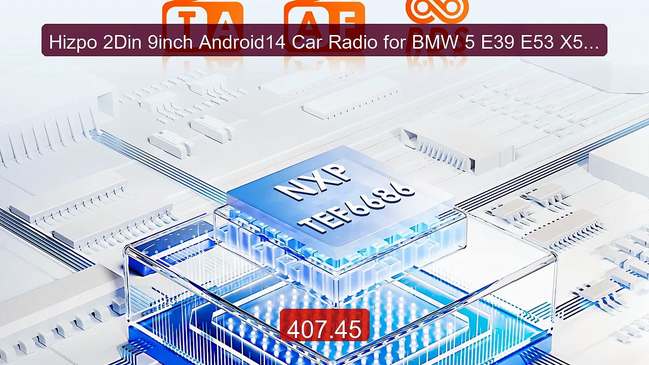 Hizpo 2Din 9inch Android14 Car Radio for BMW 5 E39 E53 X5 M5 1... -- Hot Deal 2026 | Limited Offer!