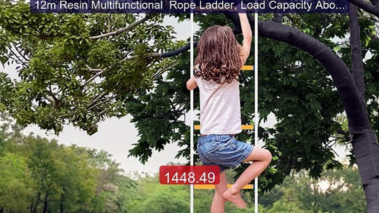 12m Resin Multifunctional  Rope Ladder, Load Capacity About... -- Top Pick 2026 | Unbeatable Price!