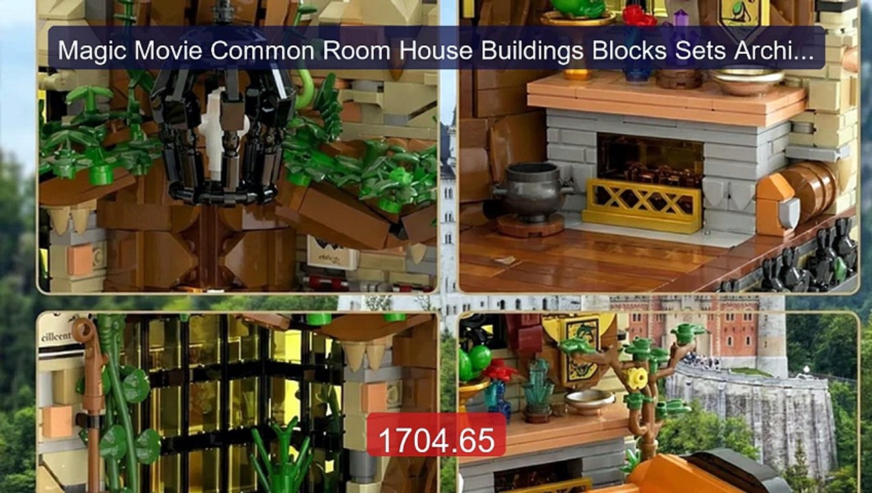 Magic Movie Common Room House Buildings Blocks Sets Architecture M... -- Best Deal 2026 | Shop Now!