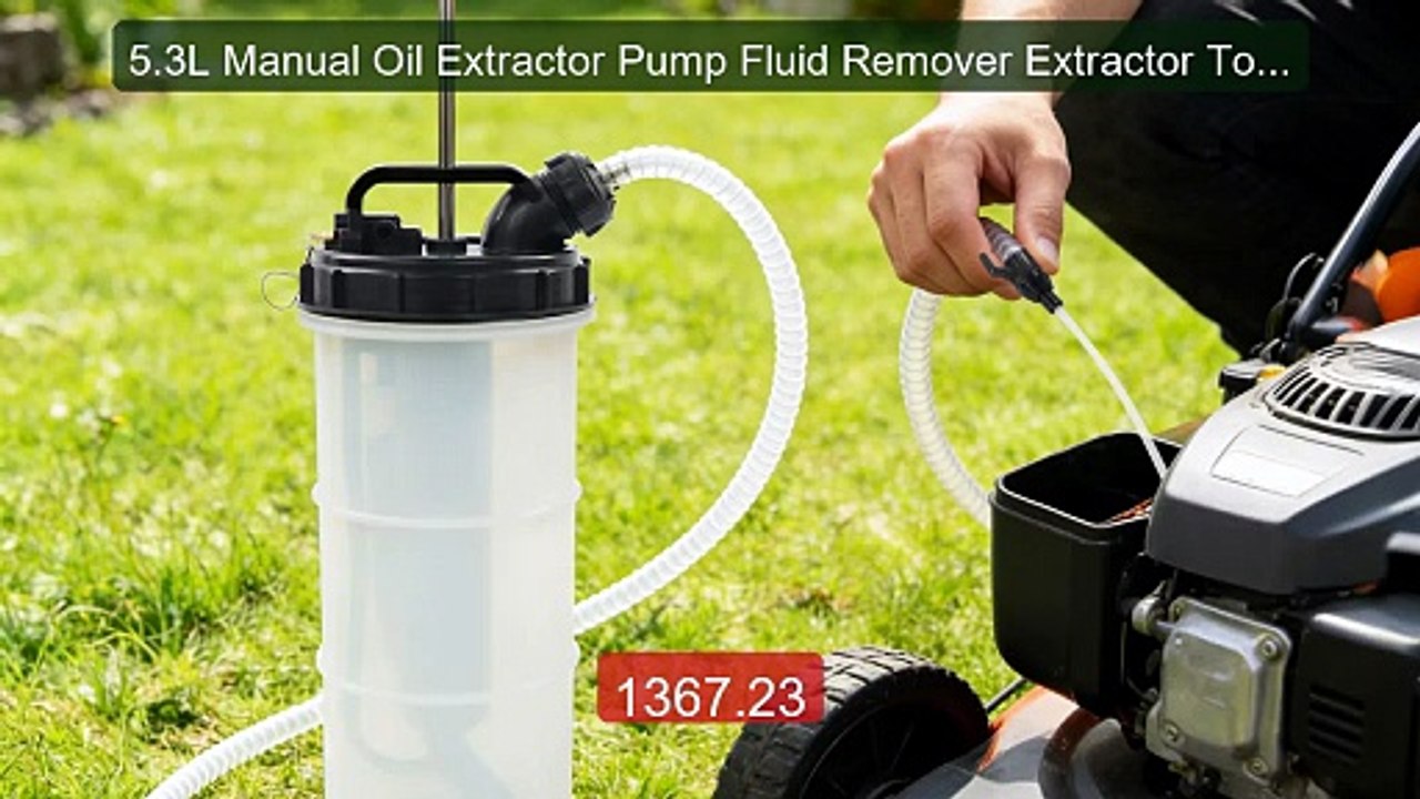 5.3L Manual Oil Extractor Pump Fluid Remover Extractor Tool fo... -- Best Buy 2026 | Great Quality!