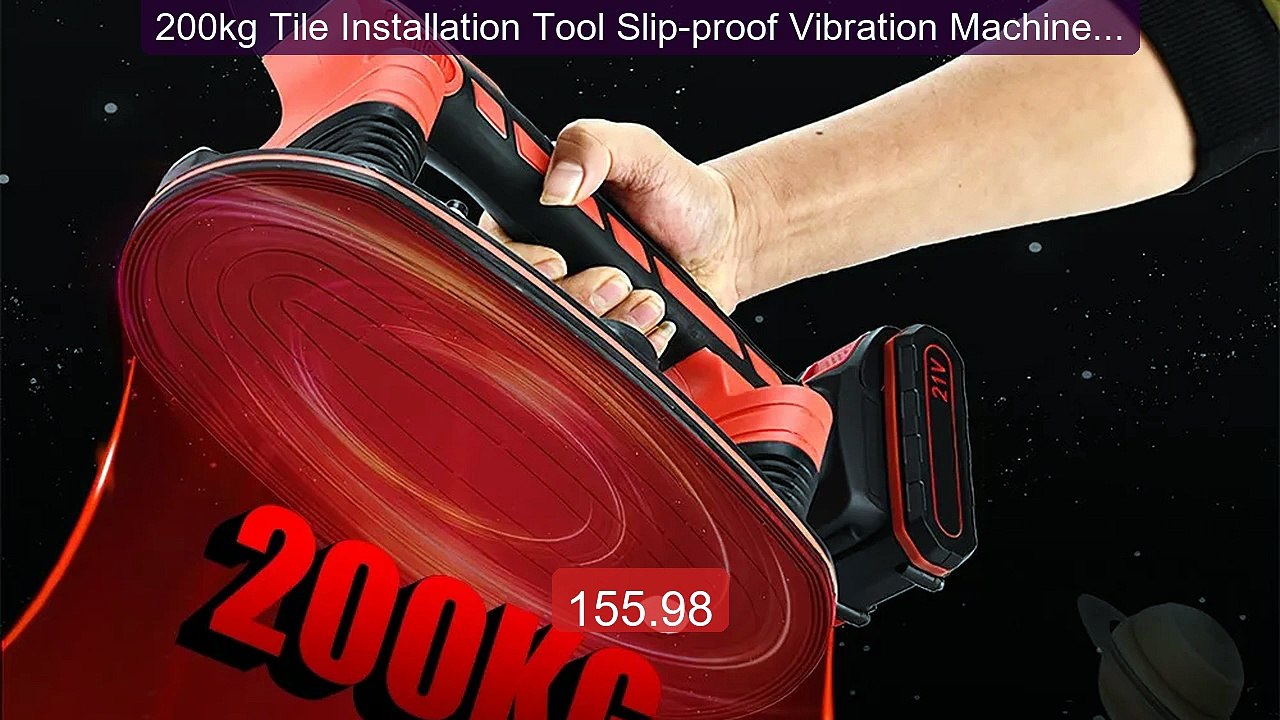 200kg Tile Installation Tool Slip-proof Vibration Machine O... -- Top Pick 2026 | Unbeatable Price!