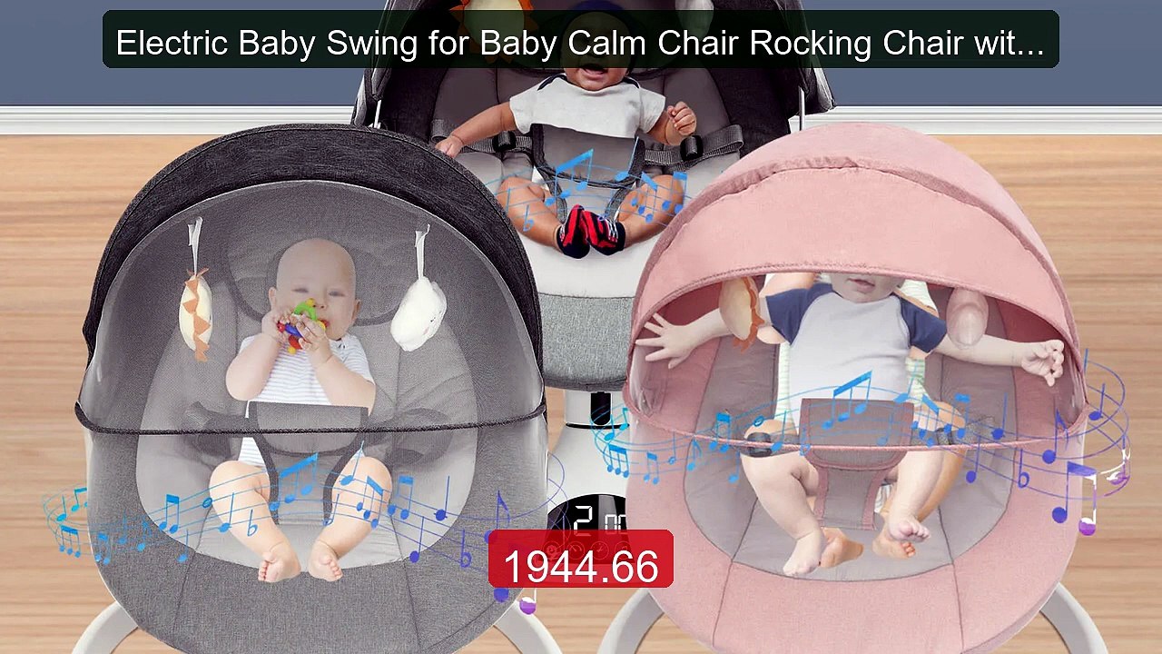 Electric Baby Swing for Baby Calm Chair Rocking Chair with Bl... -- Amazing Value 2026 | Must Have!