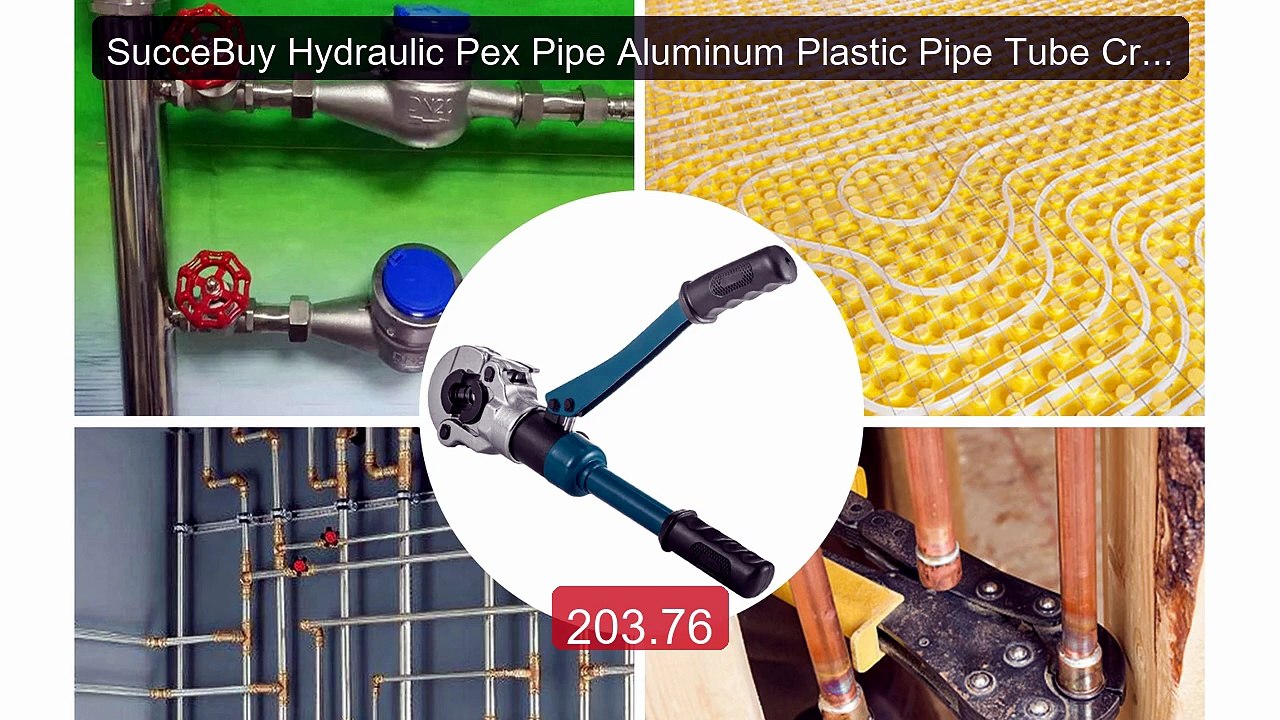 SucceBuy Hydraulic Pex Pipe Aluminum Plastic Pipe Tube Crimpi... -- Amazing Value 2026 | Must Have!