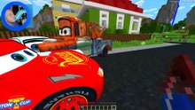 LA CASA DE RAYO MCQUEEN DE CARS EN MINECRAFT 😱