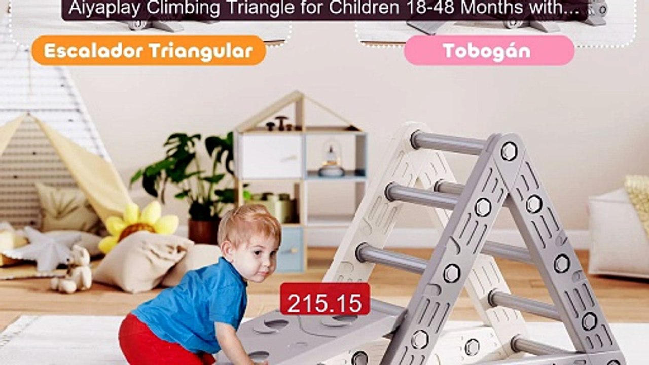 Aiyaplay Climbing Triangle for Children 18-48 Months with Slide an... -- Best Deal 2026 | Shop Now!