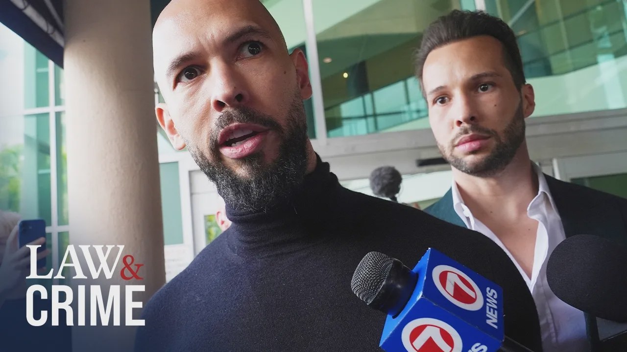 Andrew Tate califica su arresto en Florida de 'secuestro'