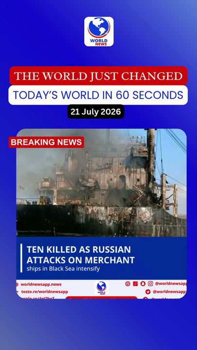 Ten killed as Russian attacks on merchant ships in Black Sea intensify