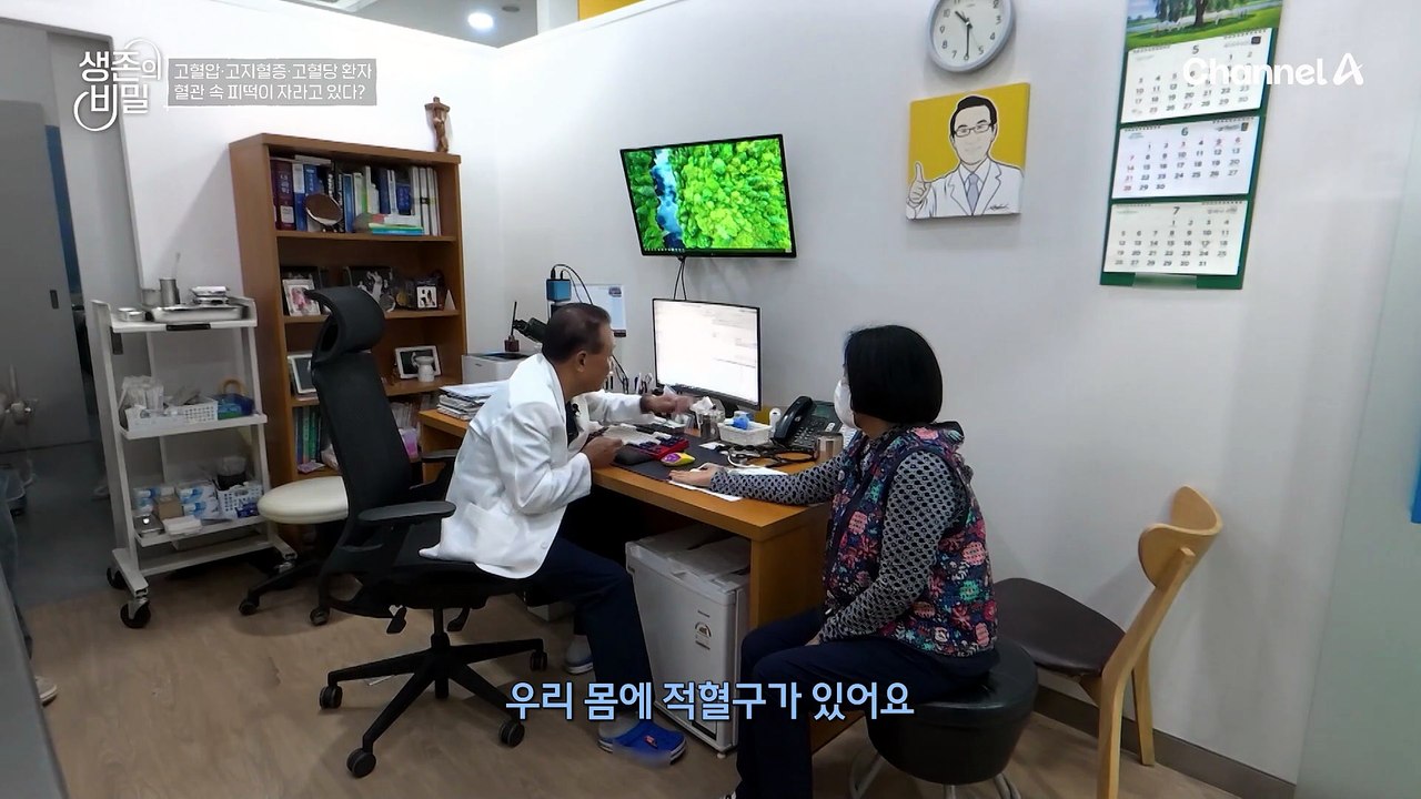 "막히면 뇌경색 터지면 뇌출혈" 피떡이 자라는 중인 송자 씨의 혈관?!