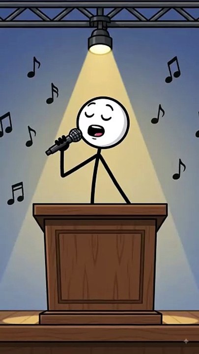 Stickman singing for us no worries